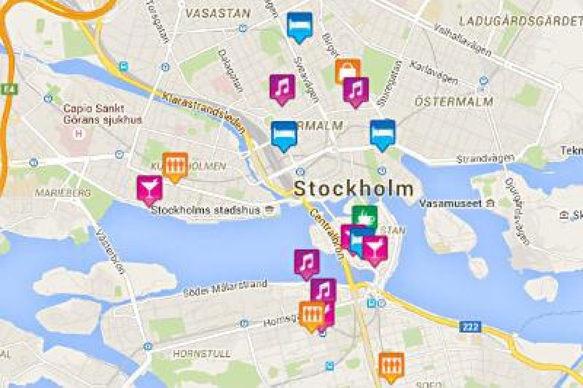zemljevid gay zemljevid Stockholmu