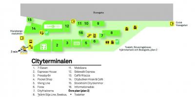 Arlanda express poti zemljevid