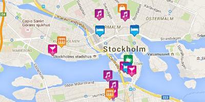 Zemljevid gay zemljevid Stockholmu