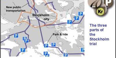 Zemljevid Stockholmu parkirišče